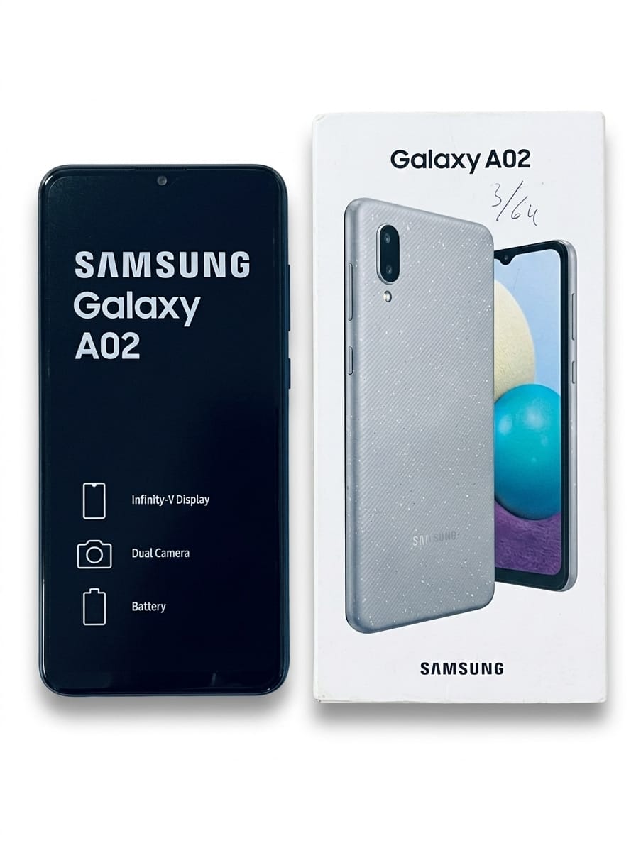 Samsung A02 64gb 3gb ram